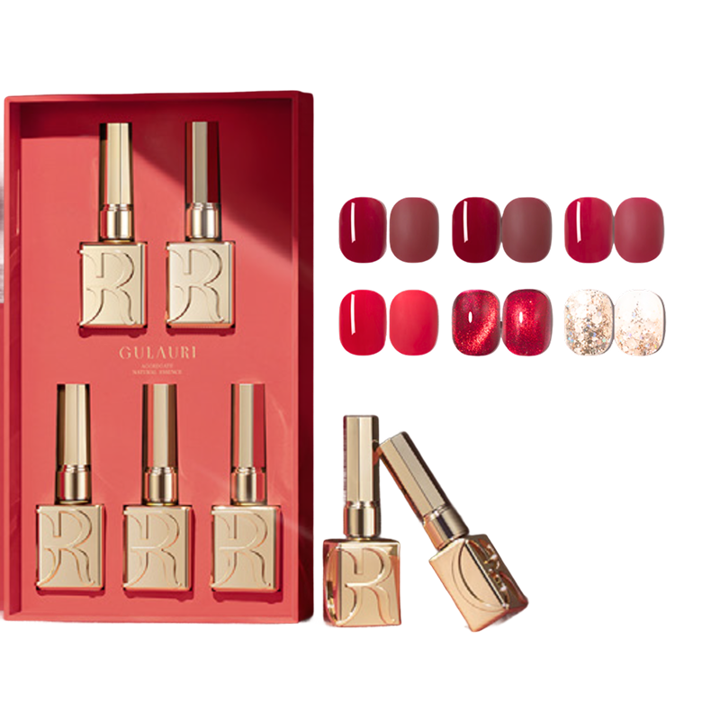 GULAURI- RED GIFT GEL SET