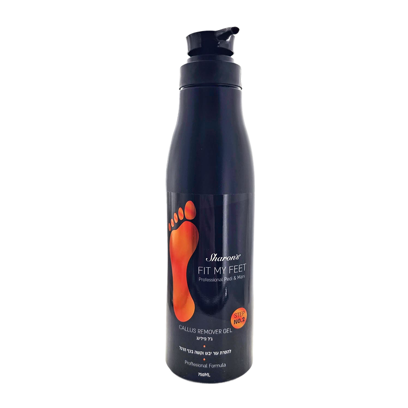ג'ל פילינג להסרת קאלוס 750מל – 2 Fit My Feet Callus Remover Gel step