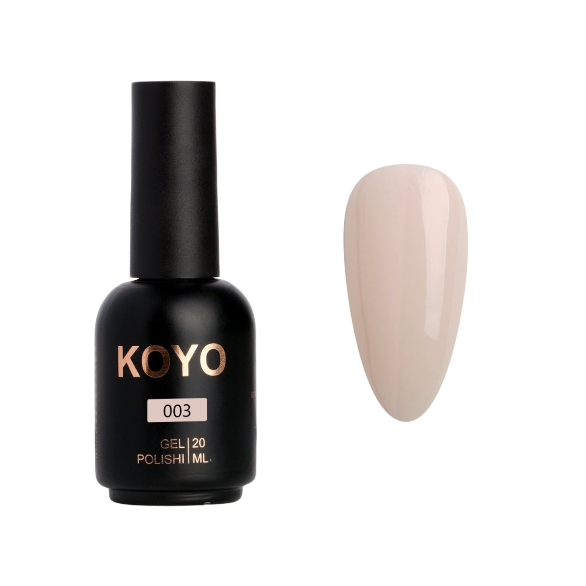 לק ג'ל KOYO גוון 003 בסיס פרנץ