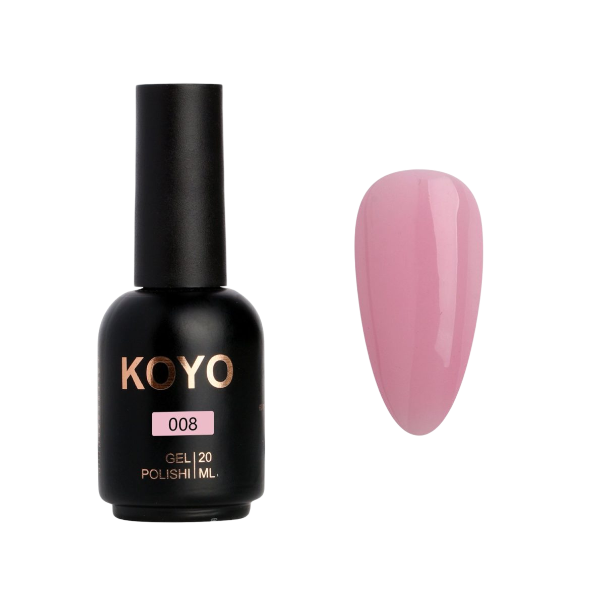לק ג'ל KOYO גוון 008 בסיס לפרנץ