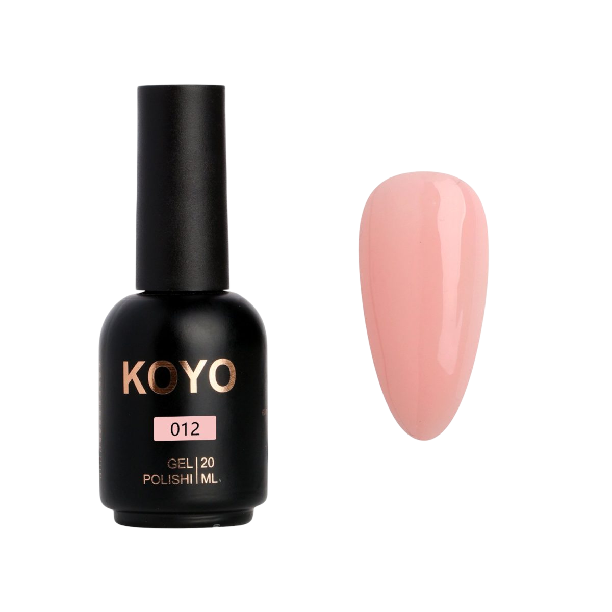 לק ג'ל KOYO גוון 012 בסיס לפרנץ