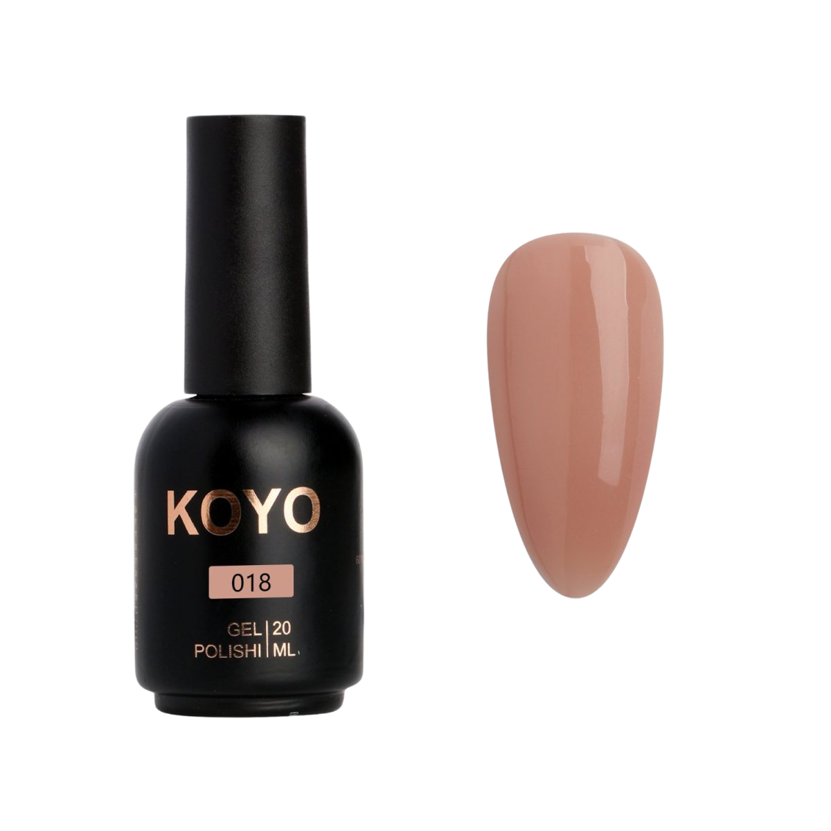 לק ג'ל KOYO גוון 018 בסיס לפרנץ