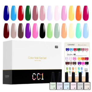 סט ג’ל לציפורניים – Canni Color Nail Gel Set CC1 1
