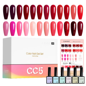 סט ג’ל לציפורניים – Canni Color Nail Gel Set CC5 1