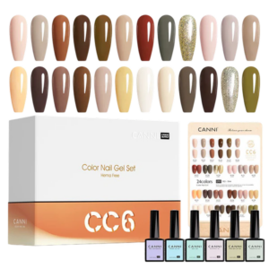 סט ג’ל לציפורניים – Canni Color Nail Gel Set CC6 1