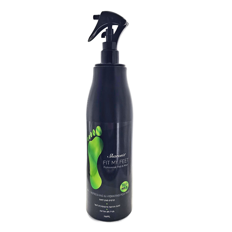 תרסיס מאזן לחות 5 Fit My Feet Refreshing & Hydrating Pedi Mist step